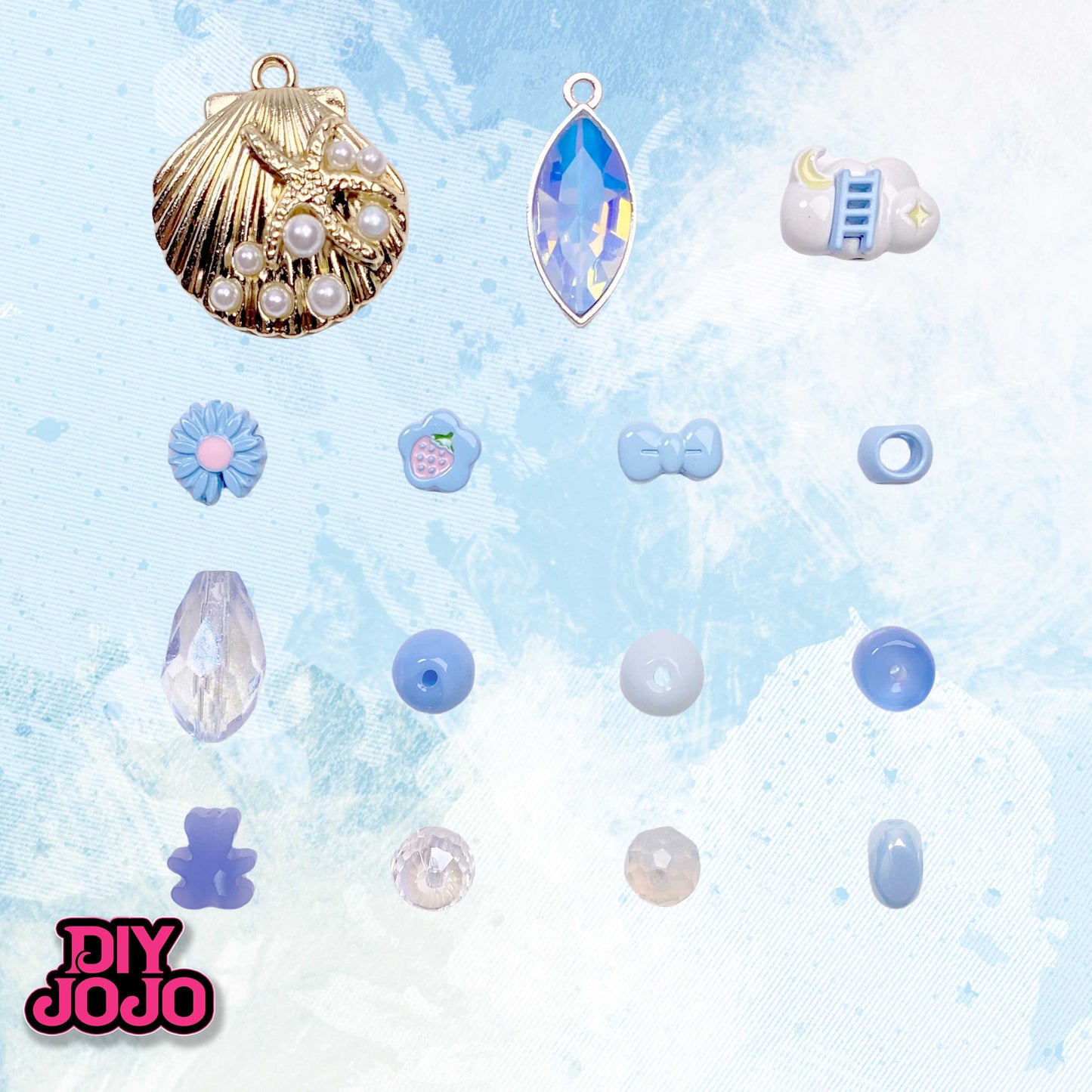 【C1809】空の予告(8'6*8'7*8'8.5*10'10*16')-高品質ガラス&高品質スターライト&メタル