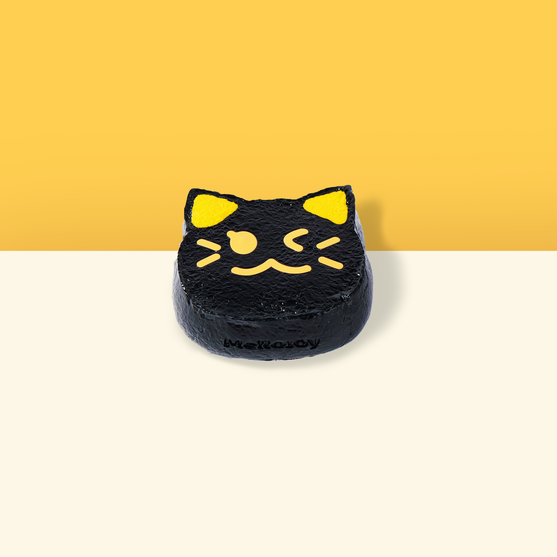 mellojoy◆とろんスクイーズ 黒猫 シャム猫◆にゃんこ族トースト mellojoy スクイーズ ぐーぐートーストシリーズ にゃんこ族 黒猫