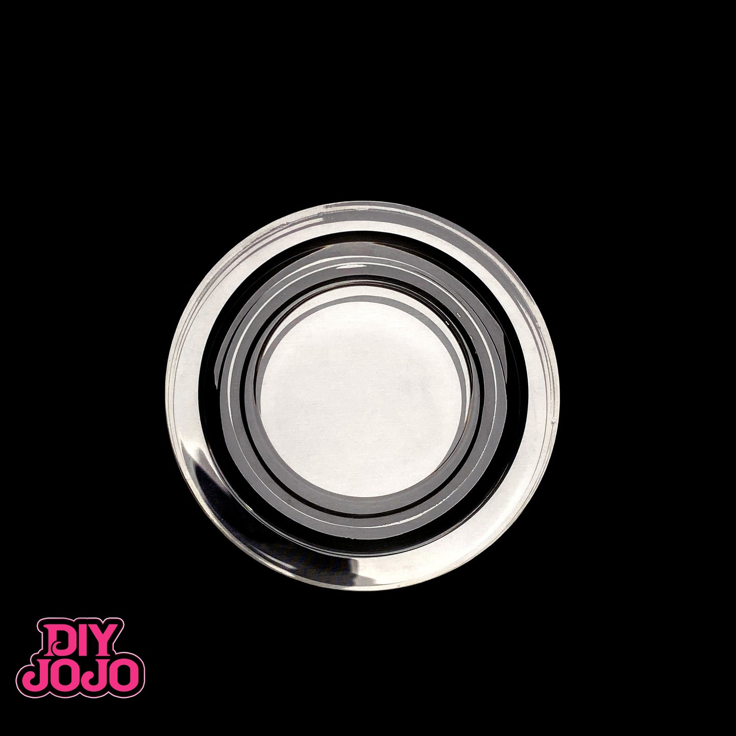 【A3554】透明のアクリルお皿(内径50mm&外径78mm)